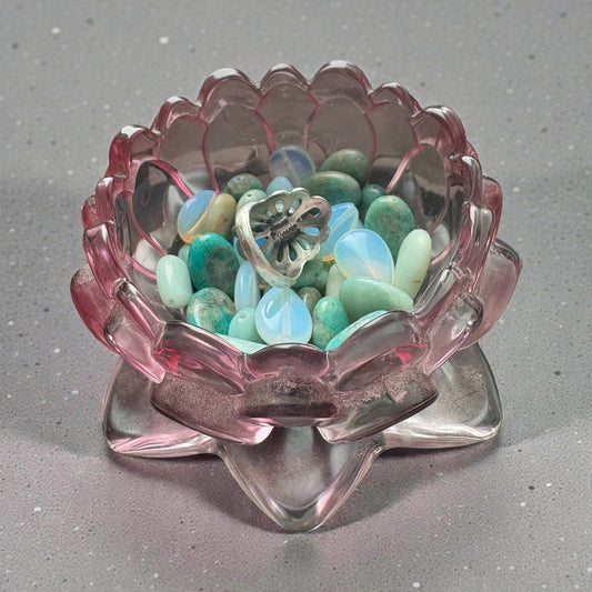 Silver Petal Ring