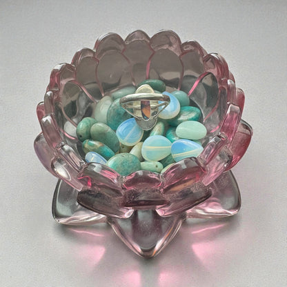 Crimson Aurora Ring