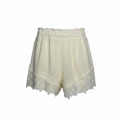 LACE & BLOOM SHORTS