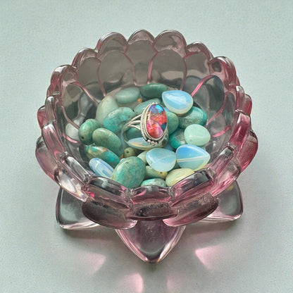 Crimson Aurora Ring
