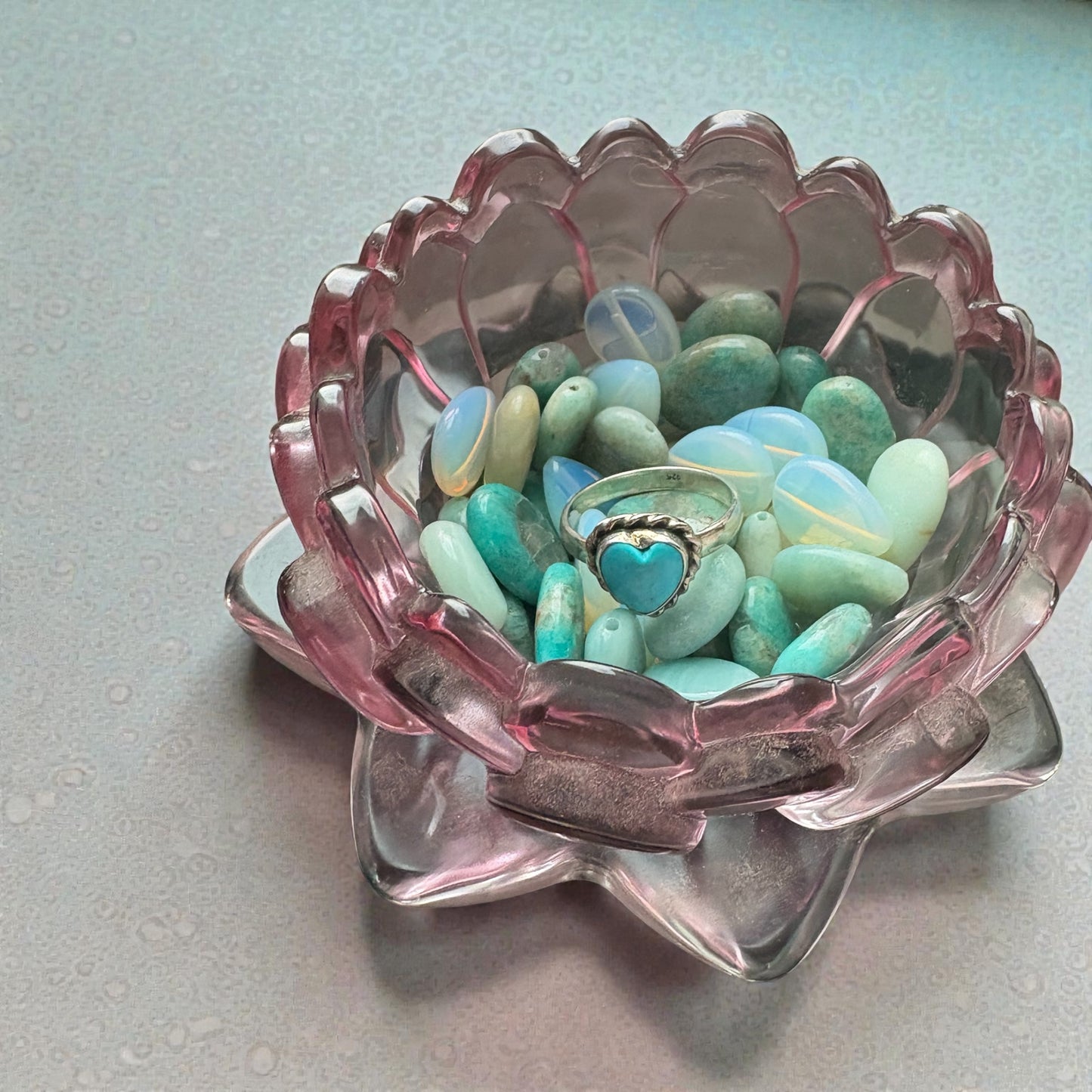 Bluebell Heart Ring