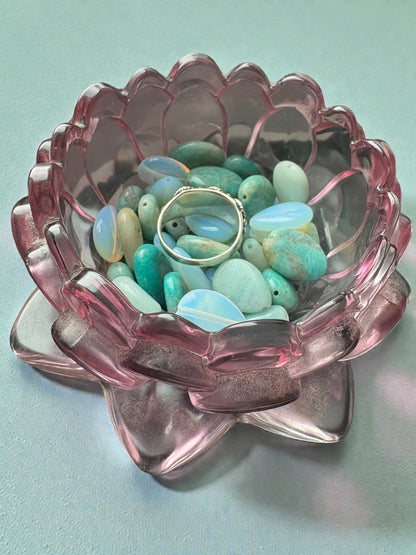 Turquoise Trio Ring