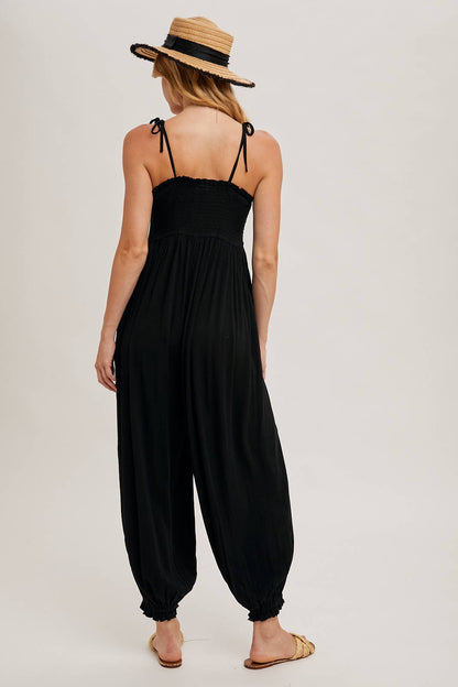 Sienna Smocked Jumpsuit
