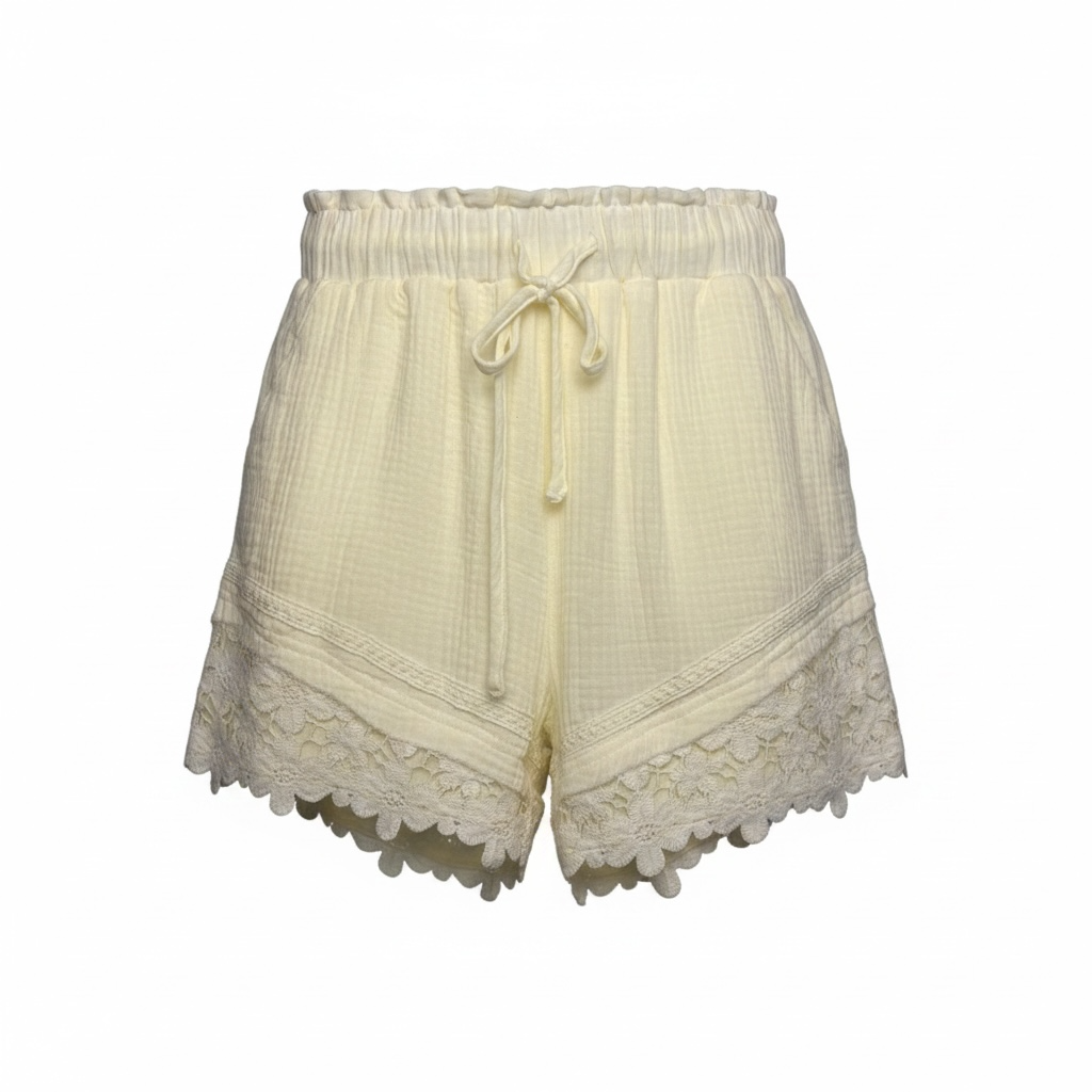LACE & BLOOM SHORTS