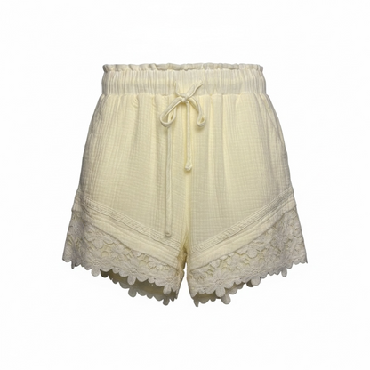 LACE & BLOOM SHORTS