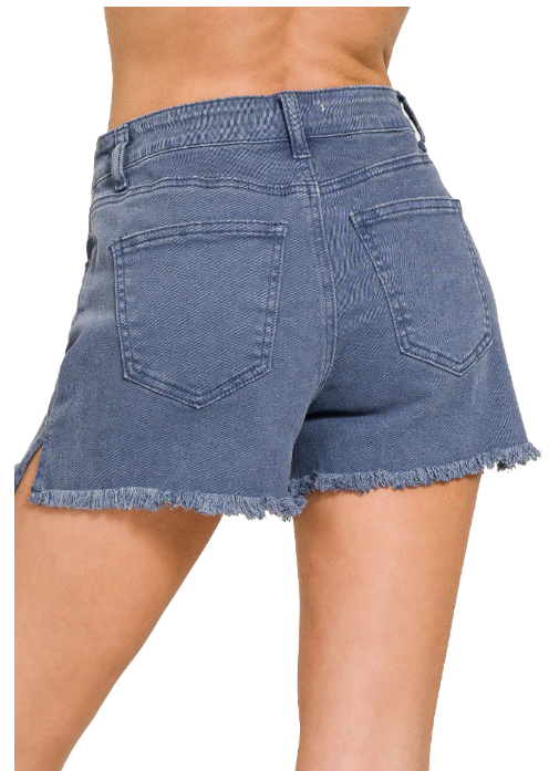 Harper Raw Hem Shorts