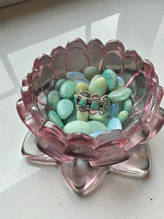 Scalloped Sky Ring