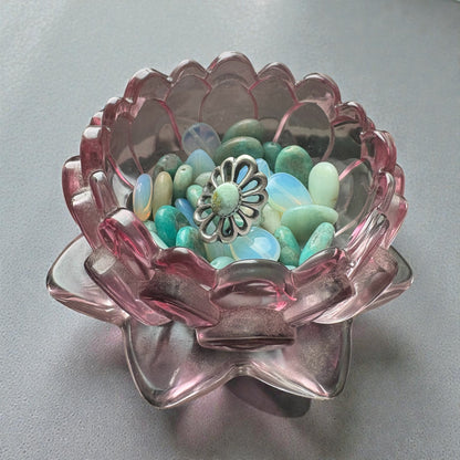 Silver Petal Ring