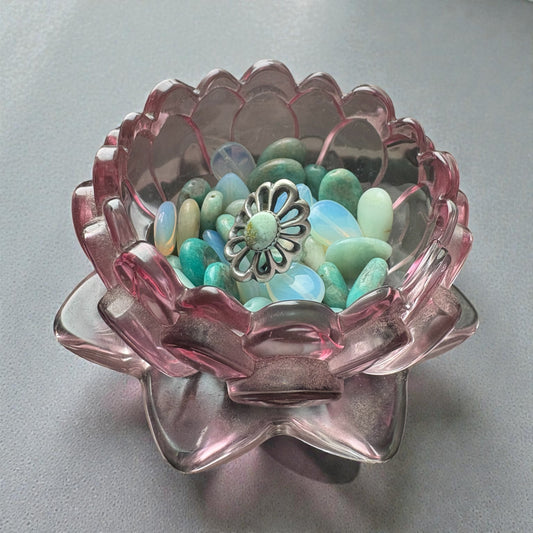 Silver Petal Ring
