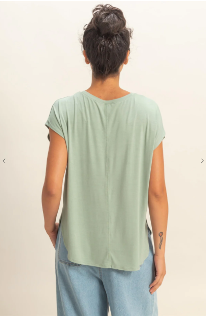 Sage Breeze Top
