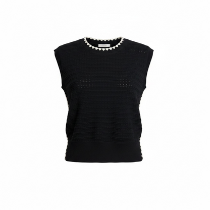 STARLIT EYELET TANK