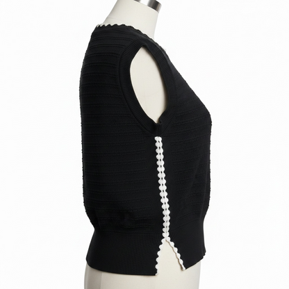 STARLIT EYELET TANK