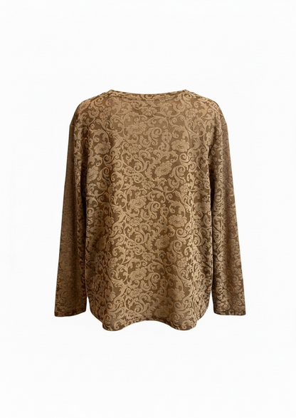 The Mocha Muse Mesh Top