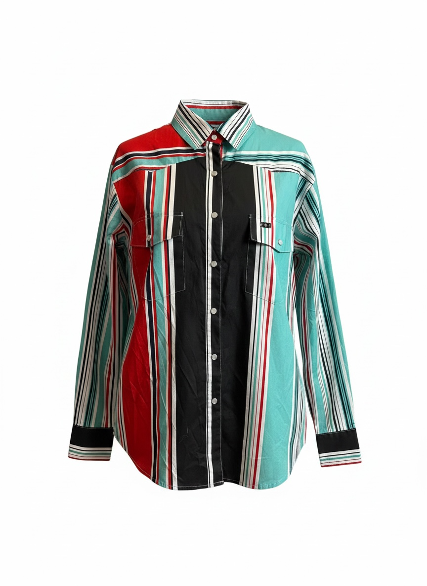 Santa Fe Stripe Button Down