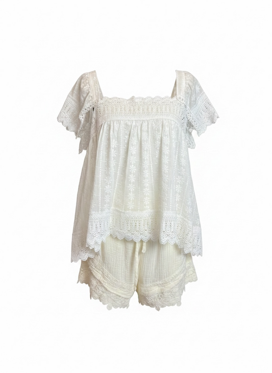 Magnolia Lace Top