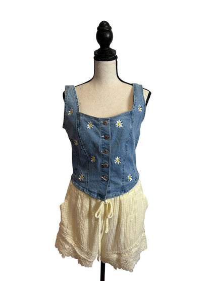 The Daisy Lane Denim Vest