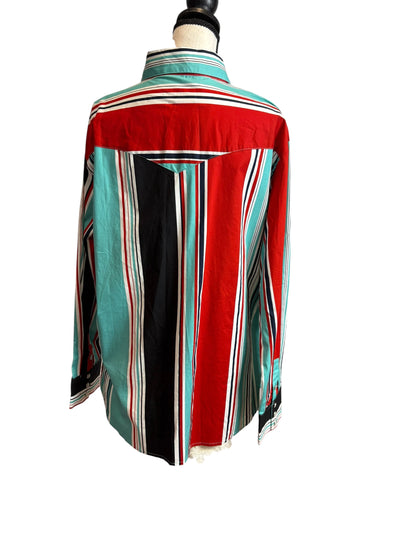 Santa Fe Stripe Button Down