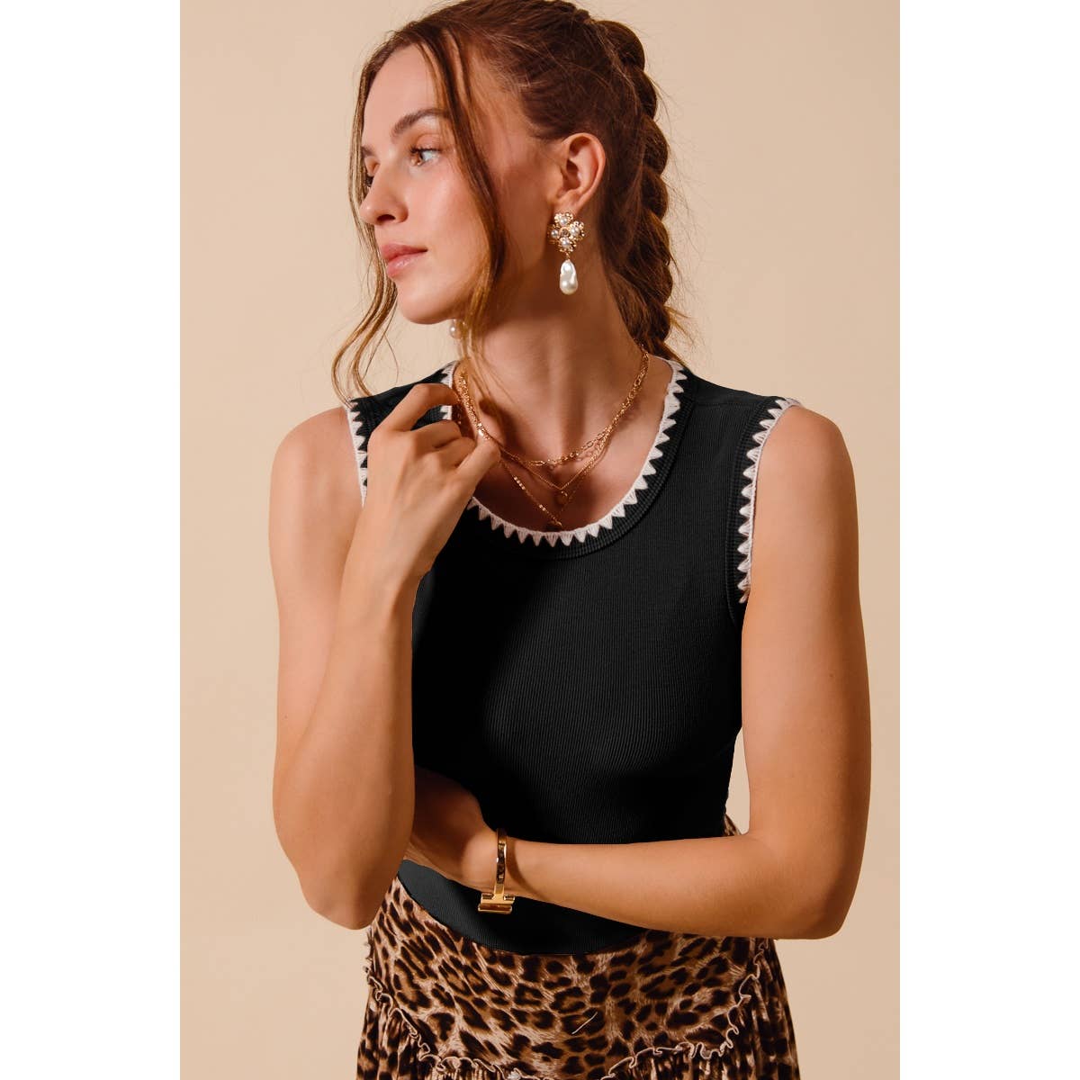 Luna Contrast Trim Tank